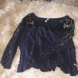 Rare free people crop top